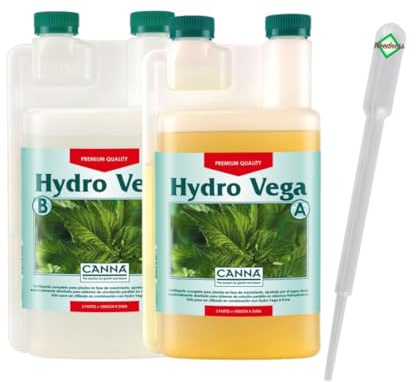 Weedness Canna Hydro Vega 5 L – Gödningsmedel för hydroponisk tillväxt med hög kapacitet
