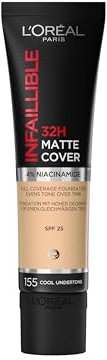Infaillible 24H Matte Cover Foundation N. 155 Naturel Ros