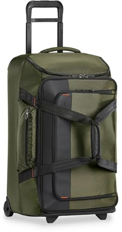 Briggs & Riley ZDX 69cm Medium 2 Wheel Upright Travel Duffle, Hunter