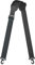 Taschengurt zum Wechseln, Schultergurt für Taschen breit, mit Karabiner und dickem atmungsaktiven Polster, Schwarz 5 cm, bis zu 156 cm lang von taschenmann2005