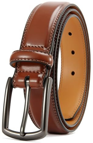 CHAOREN Ledergürtel Herren, Gürtel Herren Leder 32mm für Business und Formeller Anzug, Anzuggürtel Perfekter zu Männer Businessschuhe