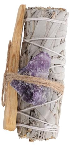 ABOOFAN Bouquets De Sauge Et Bâtonnets Parfumés Sauge pour Effluves Anti-Stress pour Méditation Salon Chambre Et Bien-être Naturel