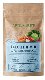 AgraNatura - Bio Bodenaktivator Hochkonzentriert - Effektive Mikroorganismen Garten - Effizient Bodenverbesserer - Schützt Pflanzen vor Wurzelpathogenen - Obst und Gemüse Dünger (100g=200L)