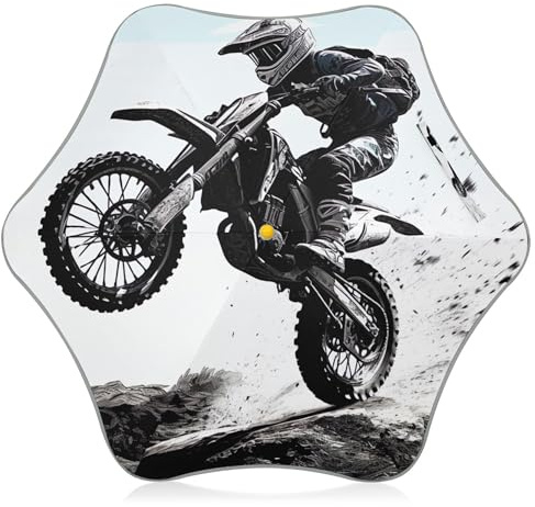 Joitme Dirt Bike hoppparaplyer för regn, mode barnparaply, barnparaply UPV50