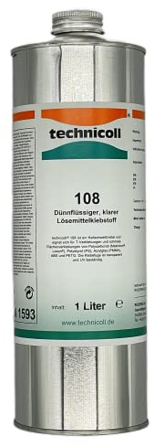 Technicoll 108 PC-Kleber PVC-Klebstoff Lösemittel-Kleber Polycarbonat Kunststoffkleber Acrylglas PMMA