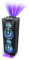 Muse DJ-Party-Box, Bluetooth-Lautsprecher, CD-Player (M-1990 DJ) Stereo-Pairing, Farbwechsel-Lichter, Gitarreneingang, tragbar, 1000 Watt