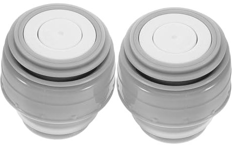 MAGICLULU Vacuum Flask Lid Cover, Cup Inner Lid Switch for 500ml-1200ml Bottles, Leak-proof Insulated Mug Replacement Stopper, Grey Travel Flask Accessory Compatible Thermal Bottles