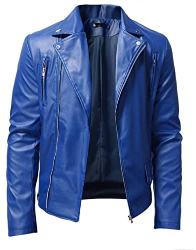 Générique Veste en Cuir Homme Hiver Blouson Bomber Moto Motard Manteau Cuir Mode Blousons Motard en Similicuir pour Hommes Rétro Rock Steampunk Vestes Matelassée Biker Manteaux Coupe-Vent