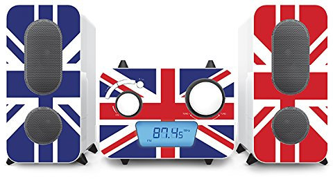 BigBen MCD11CITYMP3USB Color Reino Unido Microcadena Juvenil
