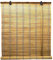 Bambusrollo Fenster Sichtschutz Rollos in Bambus Raffrollos aus Holz Einfache Montage (B150 x H175 cm, Braun)