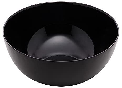 Luminarc Diwali Colours - Ensaladera (21 cm), color negro