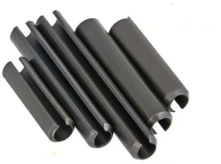Perno di tensione a molla diviso Perno di tensione Spina di coppiglia cilindrica elastica Spina di perno a fessura cilindrica elastica Acciaio al carbonio GB-M5-30Pcs-14mm