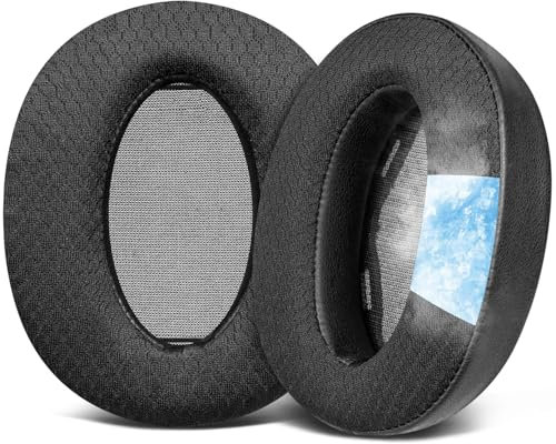 SOULWIT Cooling Gel Replacement Earpads for Sony WH-H910N h.Ear on 3 Wireless Noise-Canceling Headphones, Ear Pads Cushions with Noise Isolation Foam - Black