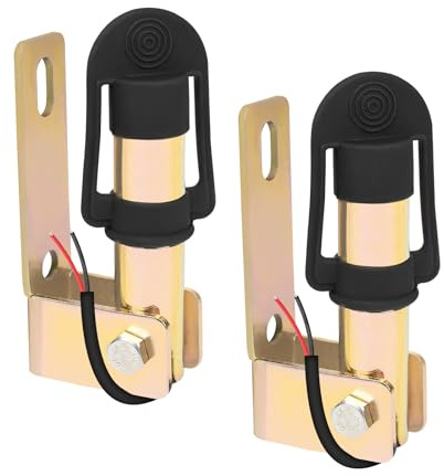 Qiping Soporte luz giratoria Tractor con Cable y Tapa Impermeable, Universal DIN Soporte de Montaje, Soporte para lámpara giratoria para máquinas agrícolas y tractores