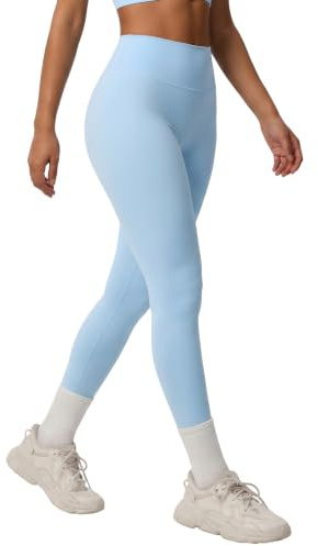 Andningsbara, Snabbtorkande, Högmidjade, Enfärgade, Åtsittande, Damleggings, Perfekt för Sommar, Yoga, Vandring, Löpning, Utomhus