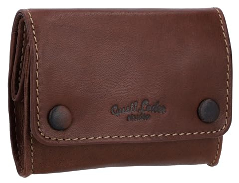 Gusti Tabaktasche Leder - Lutz Drehertasche Tabakbeutel Feinschnittbeutel Braun Leder