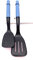 KitchenAid Pfannenwender-Set I Pfannenwender & Schlitzwender I Nylon I 2 Stück Küchenhelfer I 2 Piece Turner SET I Blau9329