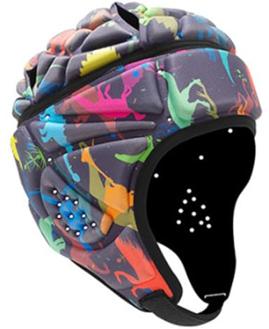 Casque de Rugby Réglable Protection Adhésive pour Adultes