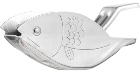 ULTECHNOVO 1pezzi in Acciaio Per Condimenti Contenitore Per Salsa e Aceto Design Forma Di Per Cucina e Feste