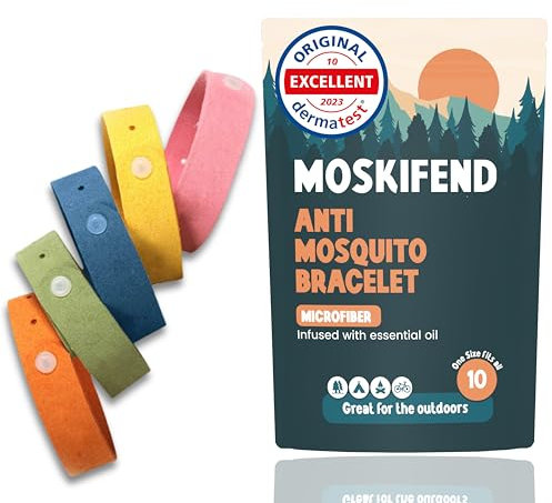 Mosquito Repellent Bracelet – Mosquito Insect Repellent for Children and Adults (Vacation Must Haves – Camping Gadgets, Travel Gadgets) – Travel Essentials, Outdoor Gear, Anti Mosquito Protection