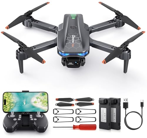Mini Drone with Camera 1080P，Drones for Adults, RC Quadcopter for Beginners, Headless Mode, 3D Flip