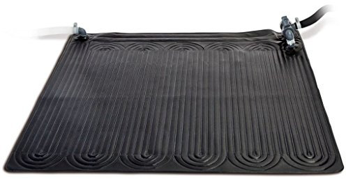 Intex Tappetino solare termico in PVC 1,2x1,2 M nero 28685