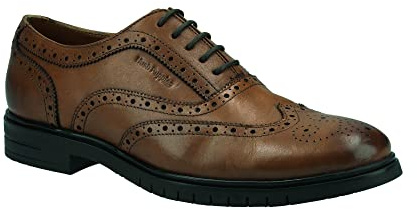 Hush Puppies Uomo SantiagoOxford, Marrone Chiaro, 9 UK