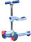 Razor Rollie, 3-Rad-Roller für jüngere Kinder, Sitz- und Stehfahroptionen, leuchtende Räder, blau
