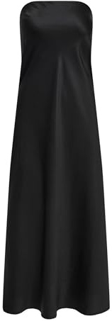 Only Onljane Life Tube Long Dress Ptm, Nero, XS