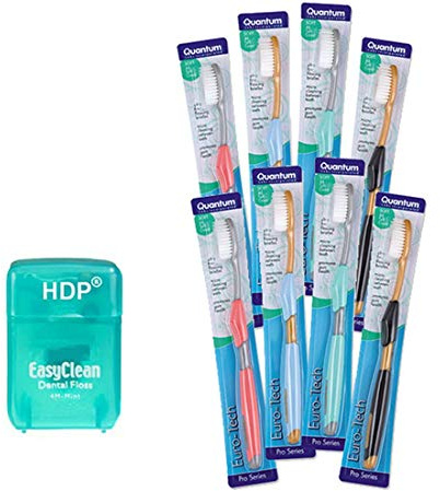 HDP Euro-Tech Toothbrush Size:Pack of 8 with Bonus Type:Original