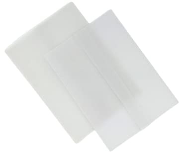 Pre-Folded Vellum Jackets For 5 x 7 Invitations and Cards - Transparent Wedding Invitation Wraps