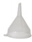 SOTL™ 18cm Clear Plastic Funnel For Bottle Filling Essential Oils Arts & Crafts Supplies Science Laboratory Chemicals Vehicle Maintenance Catering Restaurant Liquid Transfer Fluid
