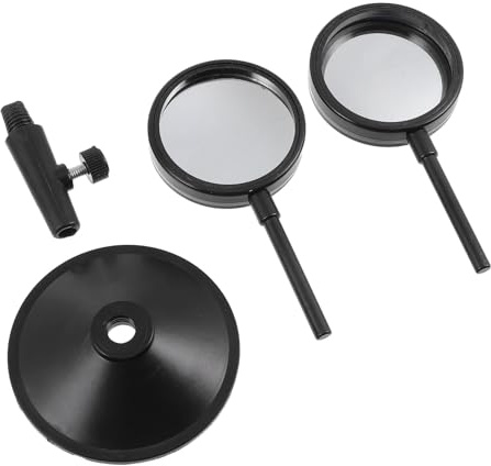 PLAFOPE Ottico Didattico con Lente Concava e Convessa Portatile Supporto Incluso per Esperimenti di Fisica Leggero e Durevole per Studenti e Laboratori Scolastici