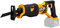 JCB 18v Cordless Reciprocating Saw, Bare Unit, Variable Speed & Adjustable Position Foot Plate, Tool - Free Blade Changing - Convenient and Easy to Use - 3 Year Warranty
