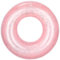 MoKo Schwimmring, Aufblasbar Schwimmreifen mit Glitzer Swimming Pool Spielzeug Float Zubehör Luftmatratze für Kinder Erwachsene Beach Party, Rosagold
