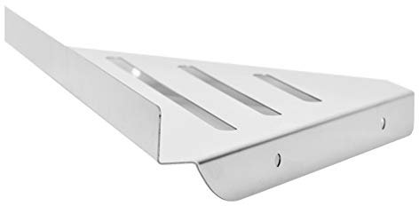 FTVOGUE Estante de Esquina de Ducha de Acero Inoxidable 304 Organizador de Estante de Almacenamiento Triangular para Baño en Casa(Punching Type)