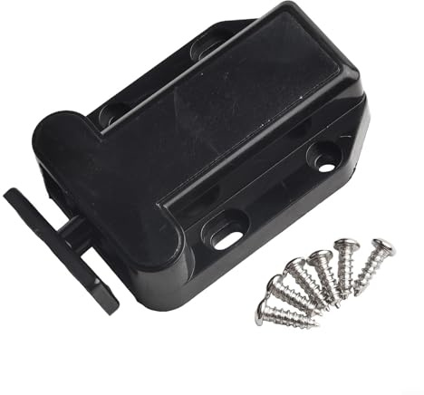 Sichern Sie Ihren Dachboden mit 3 kg Druckverschluss zum Schutz des Schranks, Schwarz