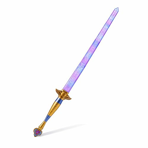 Denash Épée de Cosplay Imprimée en 3D, épée de Cosplay Télescopique Rétractable, Accessoire de Jeu de Rôle coloré pour Conventions, Festivals et Soirées à Thème