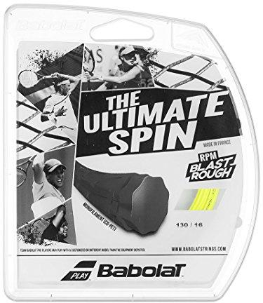 BABOLAT Rpm Blast Rough 12M String - Yellow/Amarillo, Size 130