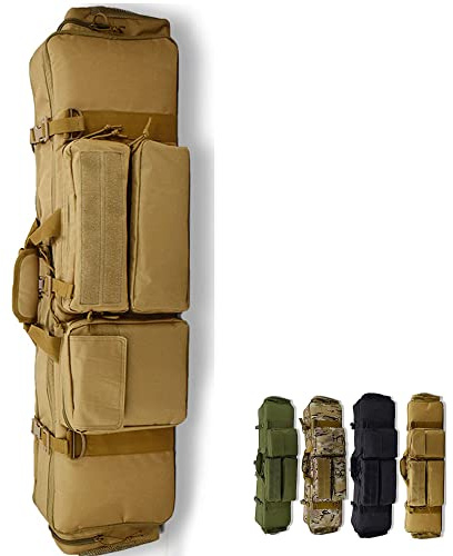 Vapenväskor för gevär, Gevärsväska Hagelgevärsväska Jaktgevärsväska Airsoft Case Vapenväskor, Vapenväskor för gevär och pistol, Vapenväska, Gevärsväskor för skjutbana (Color : Kaki)