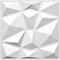40 Stück /10 m² 3D Paneele 50x50cm PVC Kunststoffpaneele Wandpaneele Gaming Zimmer Wand Decke 3D Optik Diamant hochwertige & Harte PVC 3D Platten
