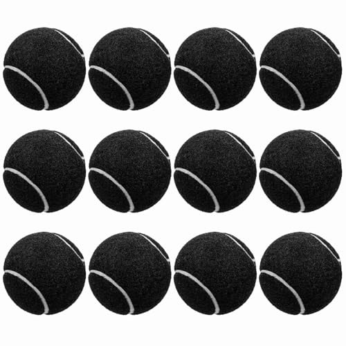 Tennisbollar, Tennisträning Tennisbollar 12-pack Avancerad Träning Tennisbollar Träningsbollar Hundtennisbollar för Nybörjarträningsbollar (12-pack #-B)