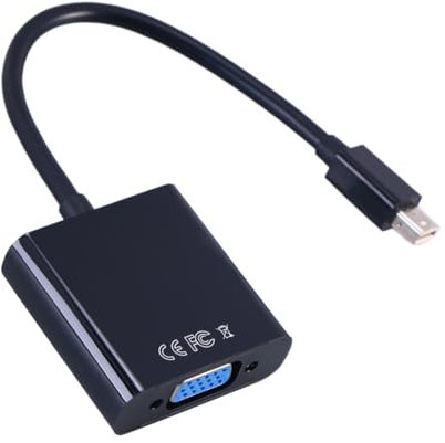Mikinona Adattatore Displayport Vga Convertitore Mini Vga Supporta Risoluzione Per Monitor e Standard