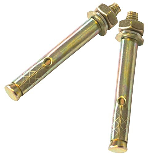 10 PCS M8*80mm Expansion Bolts,Hex Bolt Sleeve,Concrete Anchor (M8*80mm, 10)