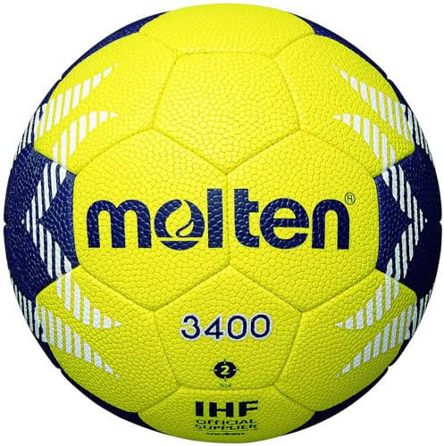 Molten HA3400 Palle da Pallamano Yellow/Blue 2