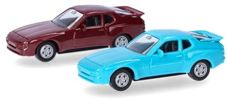 herpa kit modello Porsche 944, miniatura in scala 1:87, auto, pezzo da collezione, kit per modellismo, plastica