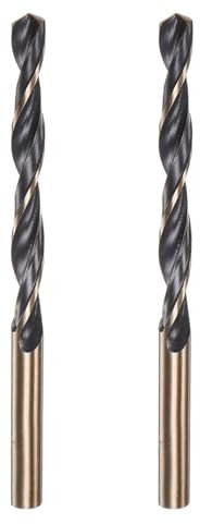 Misuyue 2pcs Metal Drill Bits, 10.5mm/0.413 HSS Carbide Jobber Drill Bit Sets, Twist Drill Bit for Metal Stainless Steel Aluminum Alloy, Wood Drill Bits