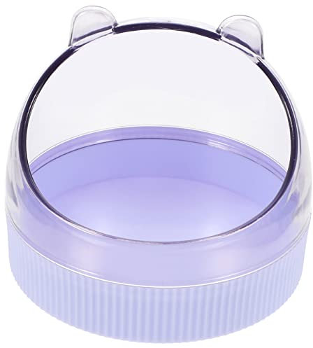 BUGUUYO Acryl Hamster Futternapf Für Kleintiere Hängende Schüssel Für Chinchillas Und Meerschweinchen Bruchsicher Und Langlebig Für Futter Und Wasser Perfektes Zubehör Für