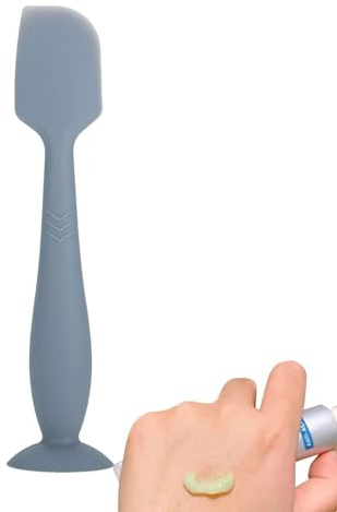 Spatel för babyblöjkräm - blöjspatel med babyborste, tillverkad av | miljövänligt och gratis utvalt silikon | Återanvändbar applikator för bänkkräm
