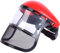 HiyyFloy Casco di Sicurezza in, Casco di Sicurezza Integrale per Cappello Proteggi con Visiera in per Motosega Industriale Giardinaggio Registrazione Decespugliatore Protezione Scudo Forestale, Casco